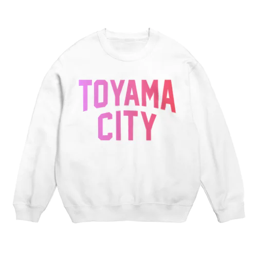 富山市 TOYAMA CITY Crew Neck Sweatshirt