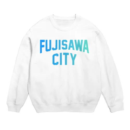 藤沢市 FUJISAWA CITY Crew Neck Sweatshirt