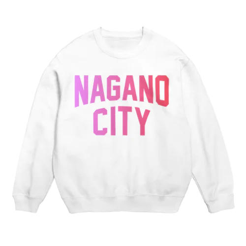 長野市 NAGANO CITY Crew Neck Sweatshirt