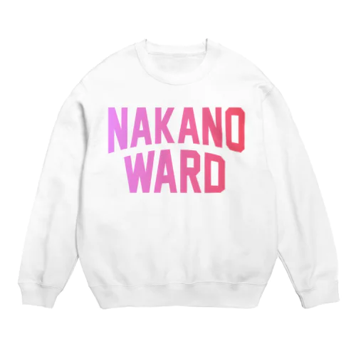 中野区 NAKANO WARD Crew Neck Sweatshirt