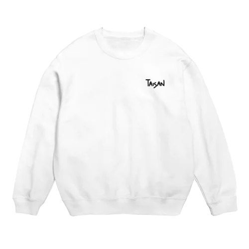 TAISANロゴ Crew Neck Sweatshirt