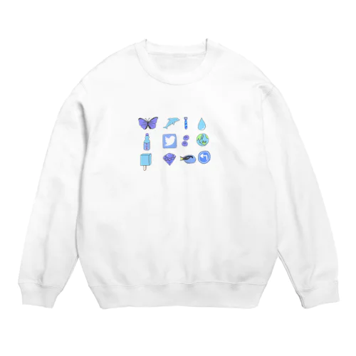 あおいろ Crew Neck Sweatshirt