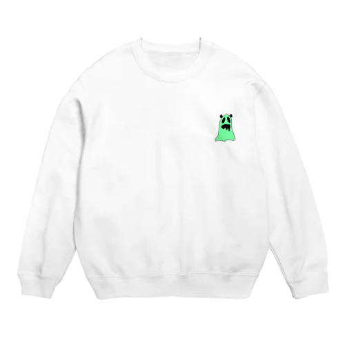 ゾンビおばけパンダ Crew Neck Sweatshirt