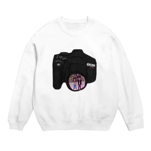 カメラとふたり Crew Neck Sweatshirt