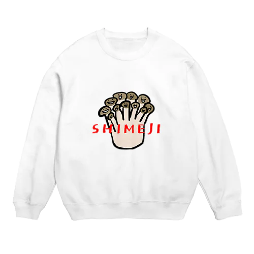 しめじファミリー Crew Neck Sweatshirt