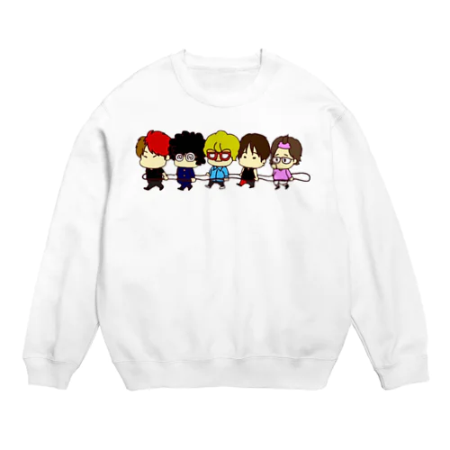 きしゃぽっぽ Crew Neck Sweatshirt