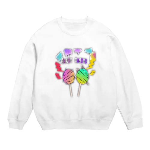 CRAZY CANDYS ??  Crew Neck Sweatshirt