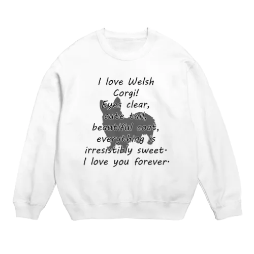 コーギー Crew Neck Sweatshirt