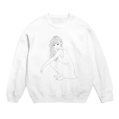 ピンク Crew Neck Sweatshirt