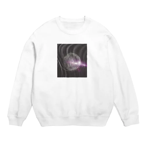 full moon2 Crew Neck Sweatshirt