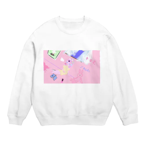 不安定ちゃん Crew Neck Sweatshirt