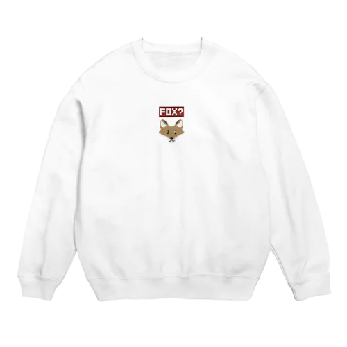 FOX？/clear Crew Neck Sweatshirt