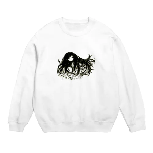 おやすみなさい Crew Neck Sweatshirt