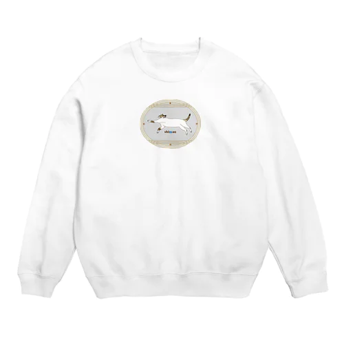 トリオ ザ ストライプ shimao-B Crew Neck Sweatshirt