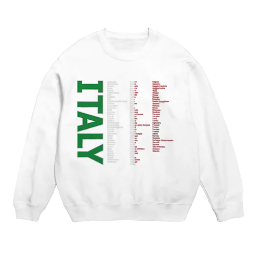 ITALY Crew Neck Sweatshirt