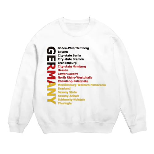 GERMANY Crew Neck Sweatshirt