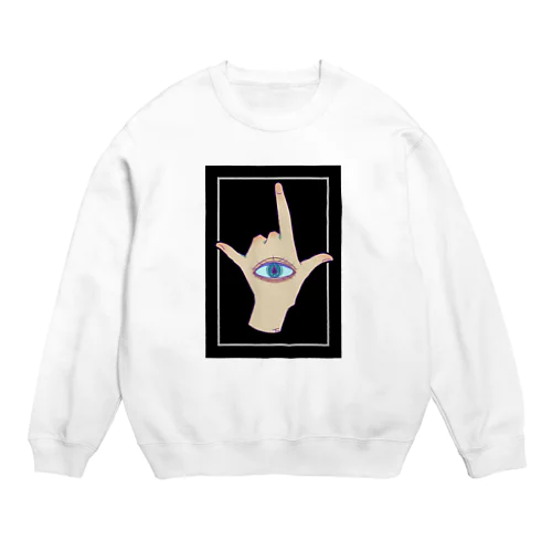 peaceful(別パターン) Crew Neck Sweatshirt