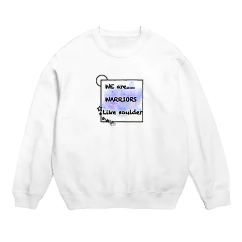 大胆不敵な勇者 Crew Neck Sweatshirt