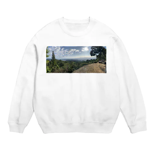 景色　グラフィック Crew Neck Sweatshirt