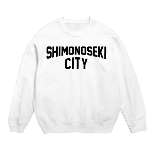下関市 SHIMONOSEKI CITY Crew Neck Sweatshirt