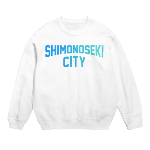 下関市 SHIMONOSEKI CITY Crew Neck Sweatshirt
