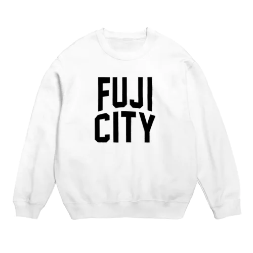 富士市 FUJI CITY Crew Neck Sweatshirt