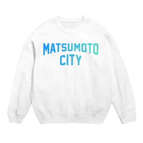 松本市 MATSUMOTO CITY Crew Neck Sweatshirt