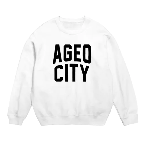 上尾市 AGEO CITY Crew Neck Sweatshirt
