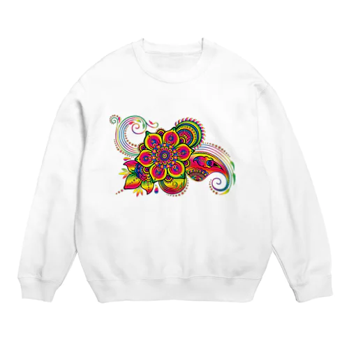 花-04 Crew Neck Sweatshirt