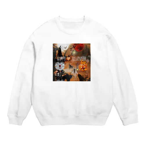 【HAPPY HELLOWEEN 2020 かます。 】 Crew Neck Sweatshirt