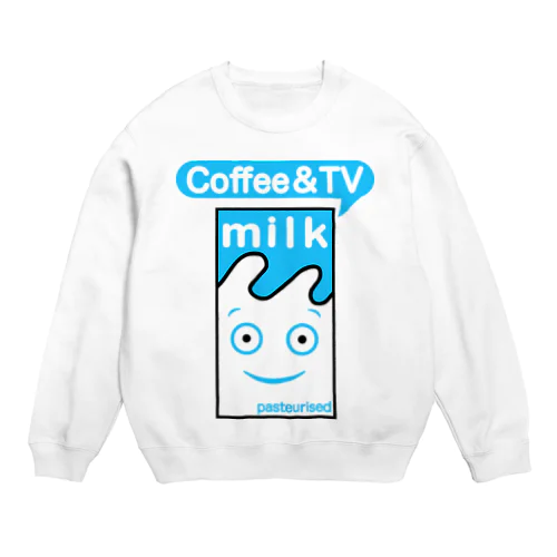 Coffee & TV / コーヒー ＆ TV Crew Neck Sweatshirt