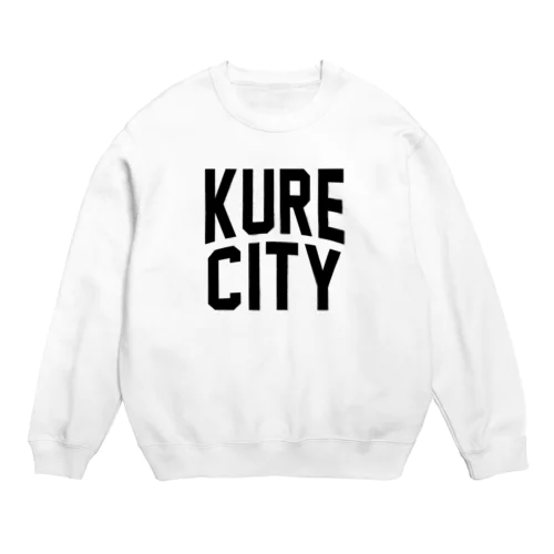 呉市 KURE CITY Crew Neck Sweatshirt