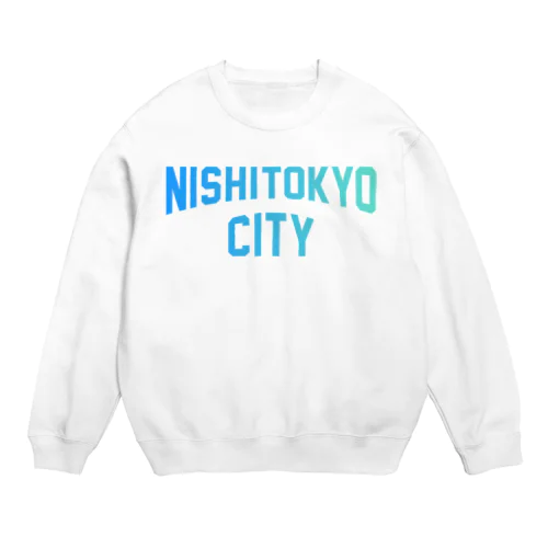 西東京市 NISHI TOKYO CITY Crew Neck Sweatshirt