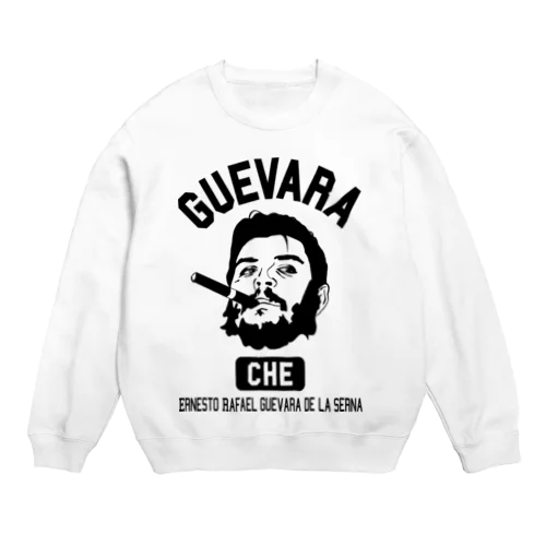 葉巻を吸うチェ・ゲバラ Crew Neck Sweatshirt