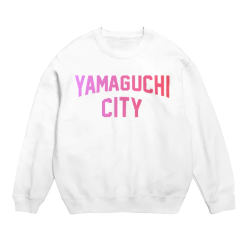 山口市 YAMAGUCHI CITY Crew Neck Sweatshirt