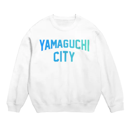 山口市 YAMAGUCHI CITY Crew Neck Sweatshirt