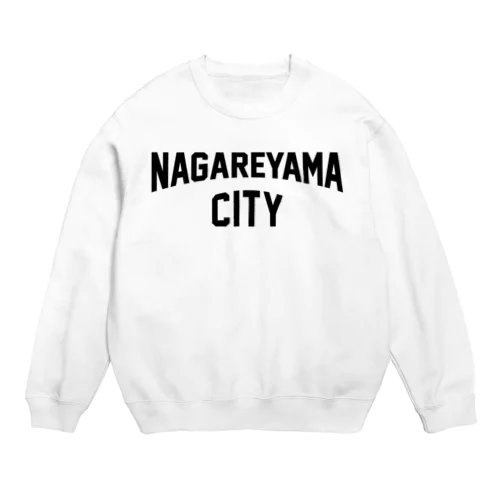 流山市 NAGAREYAMA CITY Crew Neck Sweatshirt