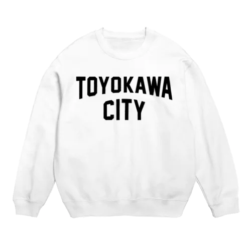 豊川市 TOYOKAWA CITY Crew Neck Sweatshirt