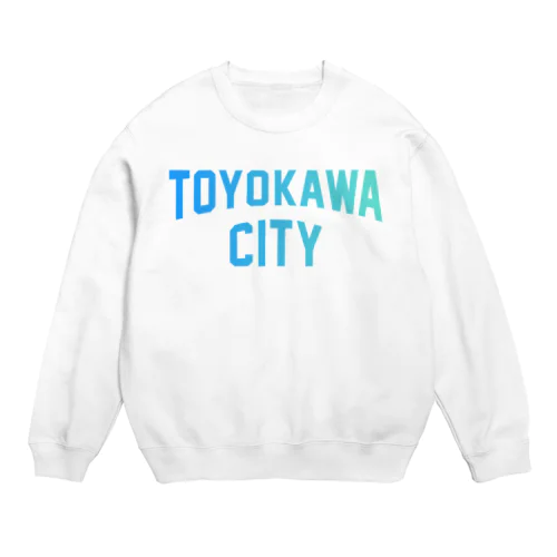 豊川市 TOYOKAWA CITY Crew Neck Sweatshirt