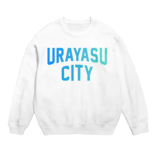 浦安市 URAYASU CITY Crew Neck Sweatshirt