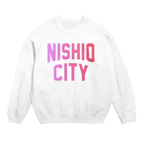 西尾市 NISHIO CITY Crew Neck Sweatshirt