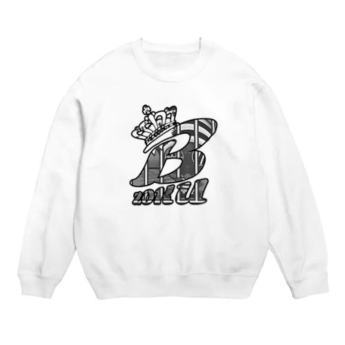 B zokuロゴイラスト Crew Neck Sweatshirt