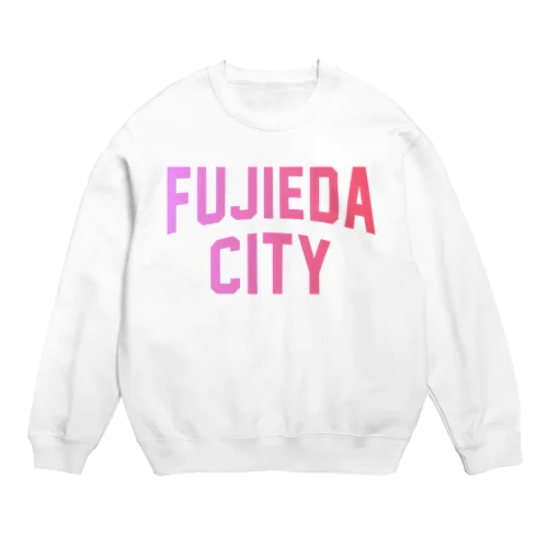 藤枝市 FUJIEDA CITY Crew Neck Sweatshirt