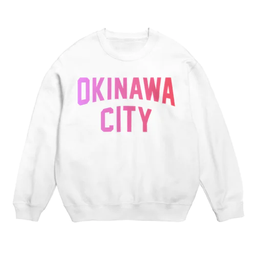 沖縄市 OKINAWA CITY Crew Neck Sweatshirt