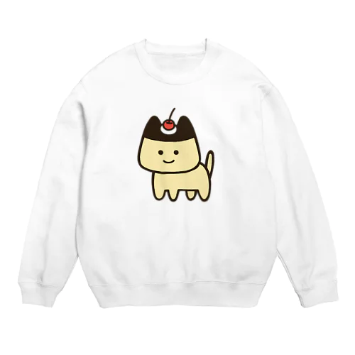 プリンねこ Crew Neck Sweatshirt