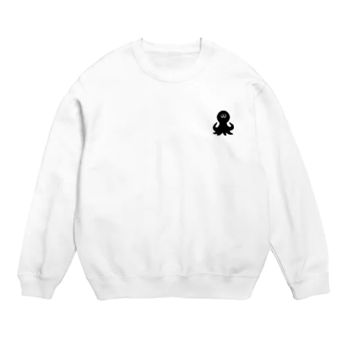 たこはお前を見ているぞB Crew Neck Sweatshirt