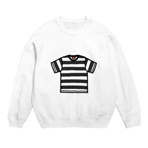 ボーダーTシャツ Crew Neck Sweatshirt