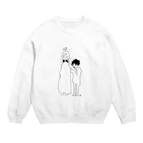 捕食を試みる Crew Neck Sweatshirt