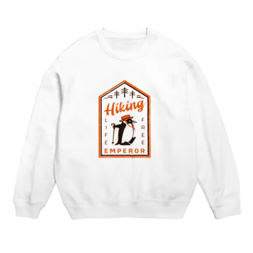 ハイキングコウテイペンギン Crew Neck Sweatshirt