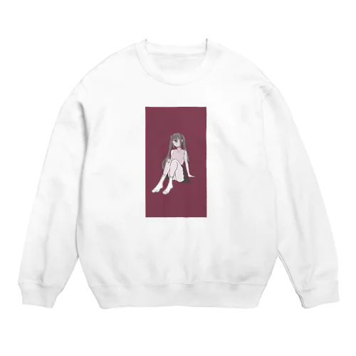 たんがんじょし Crew Neck Sweatshirt